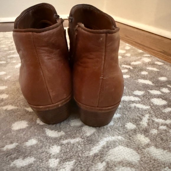 Sam Edelman brown leather petty ankle bootie; size 8.5 women’s - Picture 5 of 10